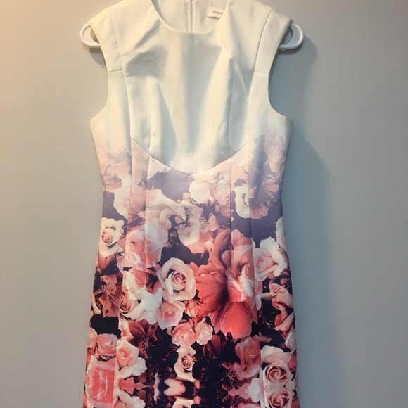 Finders Keepers white lies floral ombre dress - Picture 4 of 6